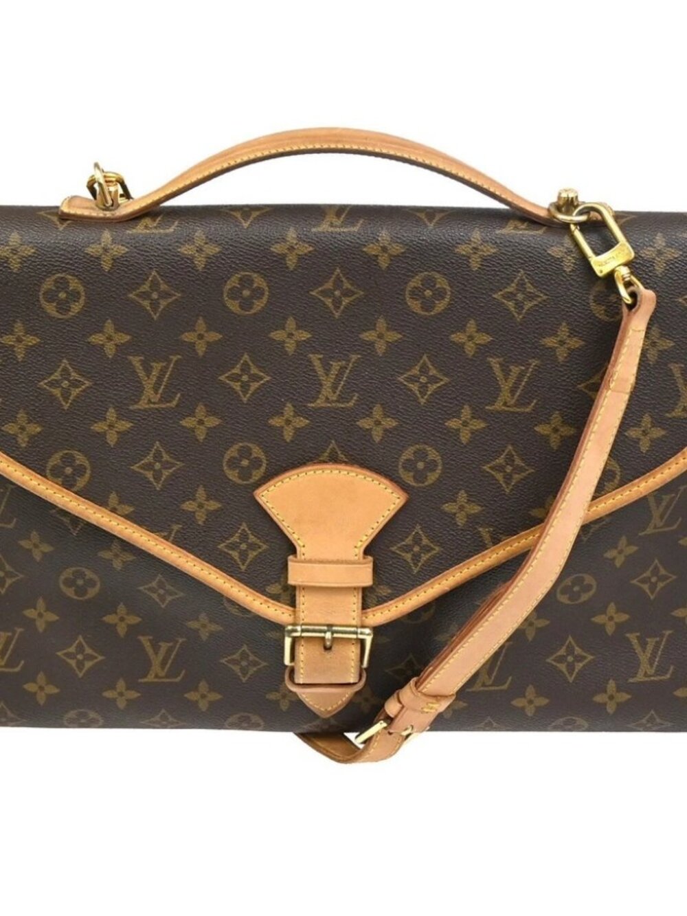 LOUIS VUITTON Beverly 2Way Hand Bag Briefcase Monogram Leather